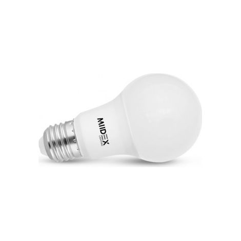 Ampolla LED satinata Ø60 x 112mm - A60 - E27 6000K Bianco freddo - 6W (1/3)