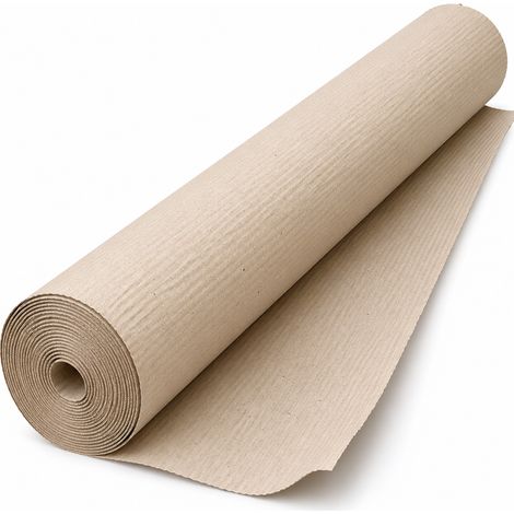 Cartone ondulato salvapavimento in rotolo 1 × 45 m, 180 g/m² (1/5)