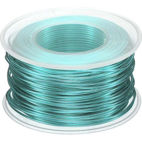 Fil Bonsaï Aluminium Anodisé 1mm/18 Gauge Fil Bonsaï Bleu Clair (1/5)