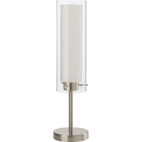 LED Tischl., 1xCOB, 5W matt-nickel, 400lm, 3000K