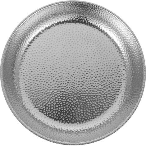 en Acier Inoxydable Martel e 22 Cm Plateau repas Rond Argent (1/5)