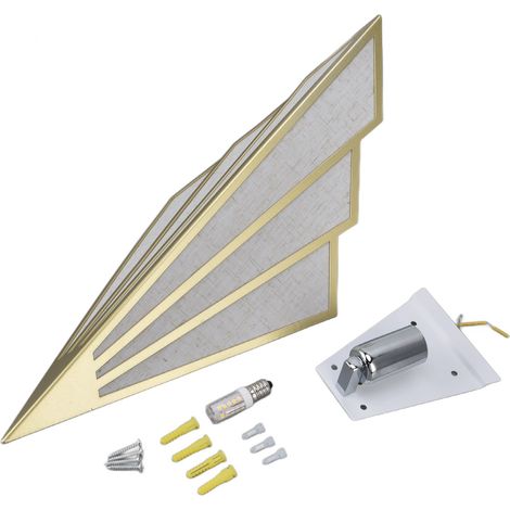 Applique murale moderne en tissu, lampe de chevet LED E14 pour couloir, 110 V (1/5)