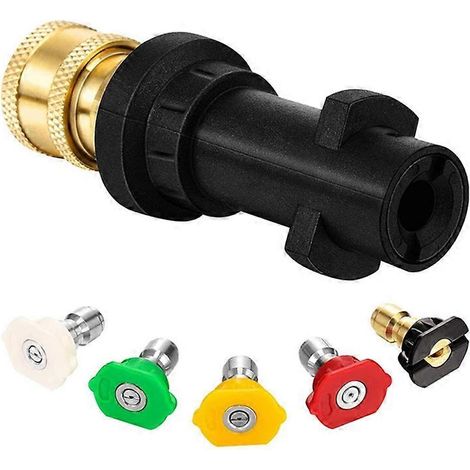 Adaptateur de pistolet pour nettoyeur haute pression Karcher K2 K3 K4 K5 K6 K7 - Connecteur rapide - Accessoires et adaptateurs de buse (1/5)