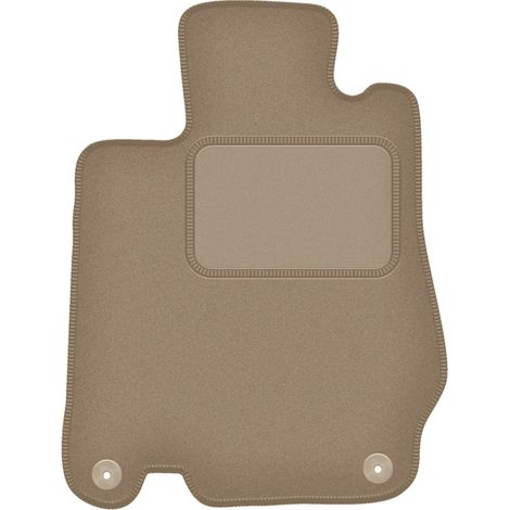 Alfombrilla de conductor beige para Mercedes SL R230 Roadster (2001-2011) (1/5)