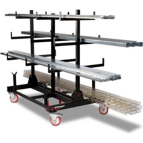 ARMORGARD - Rack Mobile PipeRack 2 Tonnes PR2 - 1000x1500x1560 (1/4)