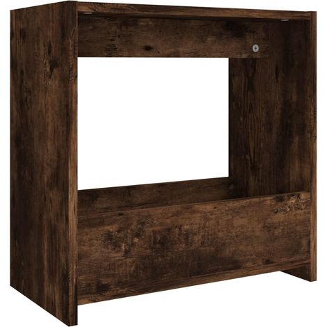 Maison Exclusive - Beistelltisch Räuchereiche 50x26x50 cm Holzwer