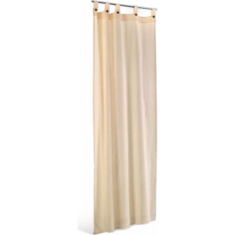 Tenda da sole per gazebo in cotone e poliestere color Ecrù 160x270 cm (1/4)