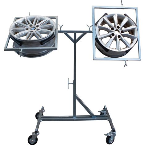 Chevalet rotatif peinture 2 jantes- OC 0728 - CLAS Equipements (1/2)