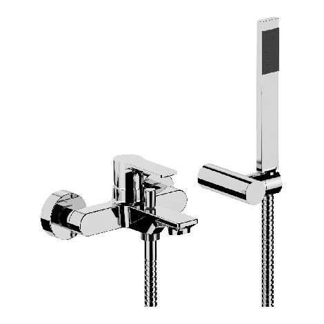 MONOCOMANDO VASCA ESTERNA CON ACCESSORI LINEA ICON- Cromo- MARIA- pezzi 1