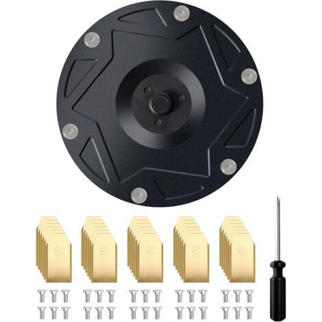 6 lames de tondeuse robot + 30 lames, Compatible avec Segway Navimow H500E, H800E, H1500E, H3000E Disque à lames de tondeuse robot rotatif (1/5)