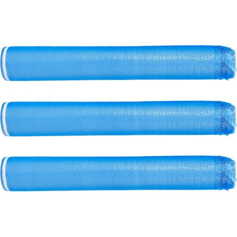 Sous-couche de sol 27,9 m², 3 en 1 épaisseur 2 mm avec ruban adhésif et pare-vapeur, mousse EPE robuste avec PE bleu, isolation phonique et anti-bruit, pour parquet stratifié (3 rouleaux x 9,3 m²) (1/5)