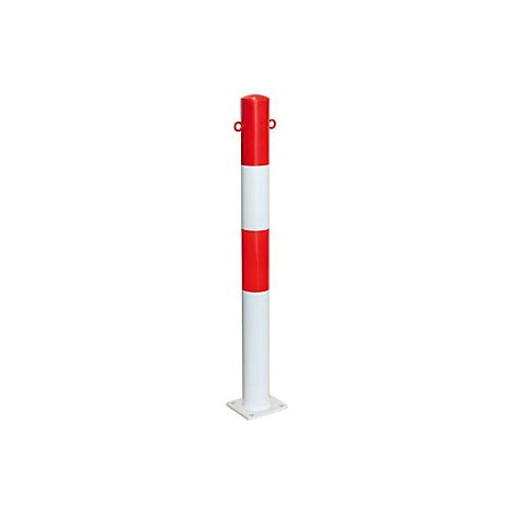Poste barrera para atornillar Ø 90 mm pintado en