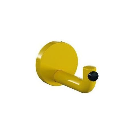 Crochet SERIE 477 105mm rosace d: 70mm jaune moutarde