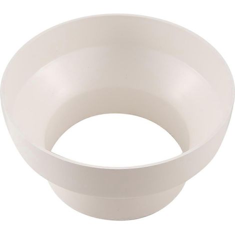Réducteur de conduit de ventilation, connecteur de conduit, compatible avec les systèmes de ventilation en ligne (200 mm à 150 mm). (1/5)