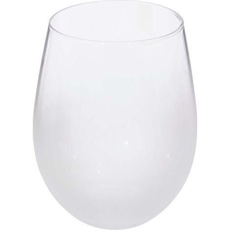 Set de 6 verres bas en verre opalescent 9,5 cm x 14 cm