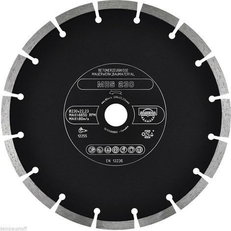 Diamant-Trennscheibe Samedia Technic MES 115x22,23 mm (1/2)