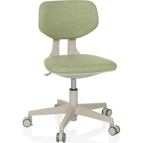 Chaise pivotante pour des enfants KIDDY CLASSIC Vert hjh OFFICE (1/5)