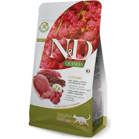 FARMINA N&D CAT QUINOA URINARY DUCK - mit Ente, Quinoa (1/5)