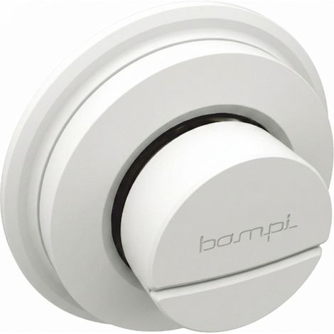 Pulsante pneumatico singolo scarico wc abs bianco bampi push one cpuonebi