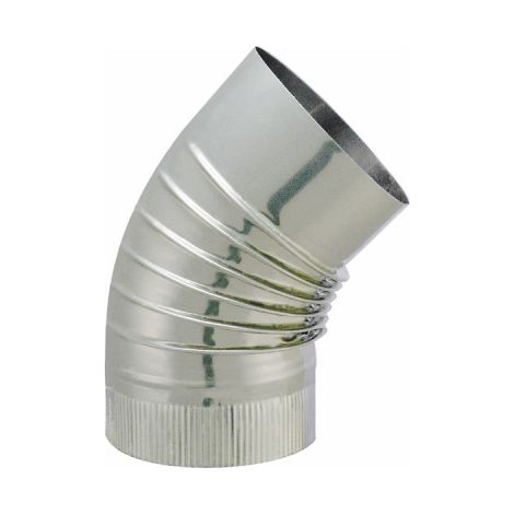 Coude à 45° Ø125mm - ISOTIP JONCOUX : 032412
