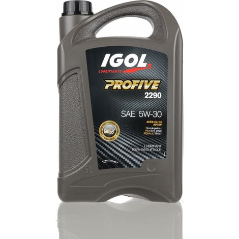 Huile moteur PROFIVE 2290 5W-30 5L IGOL