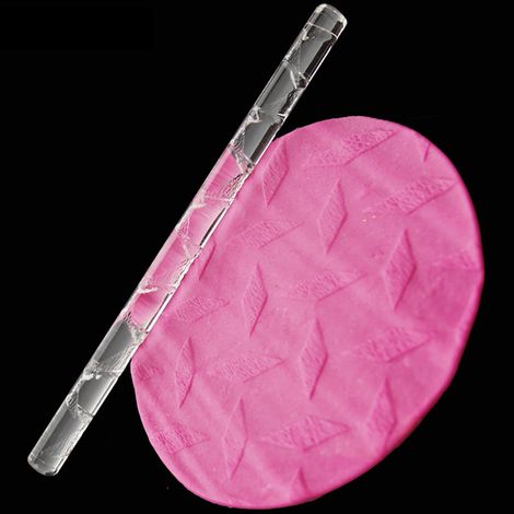 Hochwertiger Acryl-Nudelholz, Teigroller, Fondant- und Modellierwachsroller, DIY-Kuchen 18 (1/5)