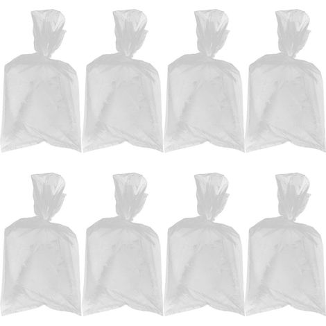 Lot de 10 grands sacs de rangement plats transparents compatibles avec les vêtements (1/5)