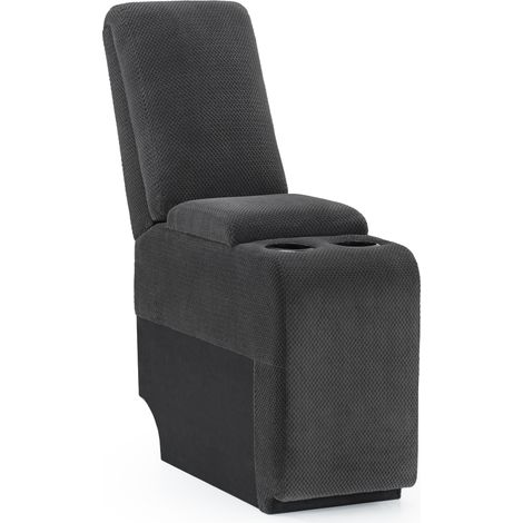 M MCombo Ersatzteil Konsole für Elektrisch 2 Sitzer Sofa 7009, Stauraum & Getränkehalter (Grau) (1/5)