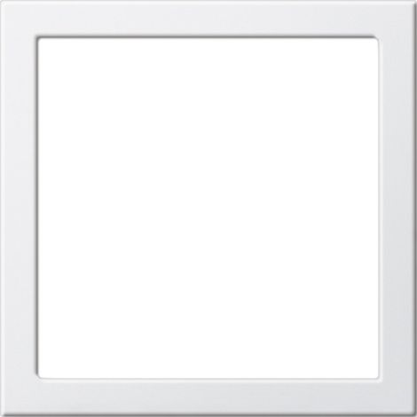 Cornice interruttore Gira 264803 senza viti 9x9 cm