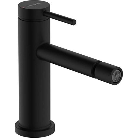 Hansgrohe Tecturis S - Bidetarmatur mit Ablaufgarnitur, schwarz matt 73201670
