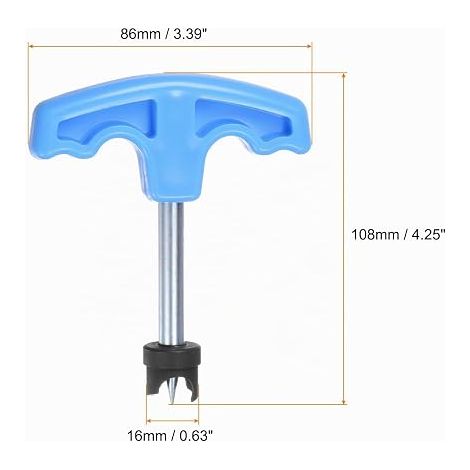 Trou Poinçon Automatique Irrigation Tube Trou Ouvre Bleu (1/4)