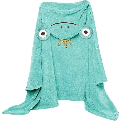 Toalla de Baño con Capucha - 138 x 68 cm - Para Bebés y Niños - Absorbente y Suave - Toalla de Playa - 1 Unidad (1/5)