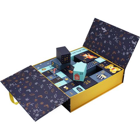 Adventskalender-Füllboxen mit 24 Schubladen, Weihnachtsboxen, Geschenkboxen, Weihnachtsdekoration (1/3)
