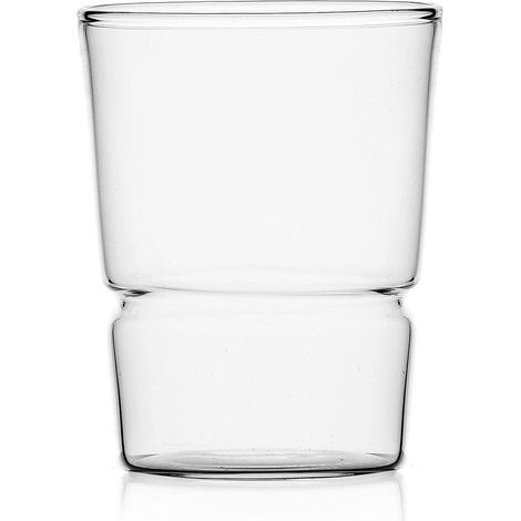 Tumbler Transparent Collection Tap 28 cl Verre borosilicate Fait à la main (1/3)