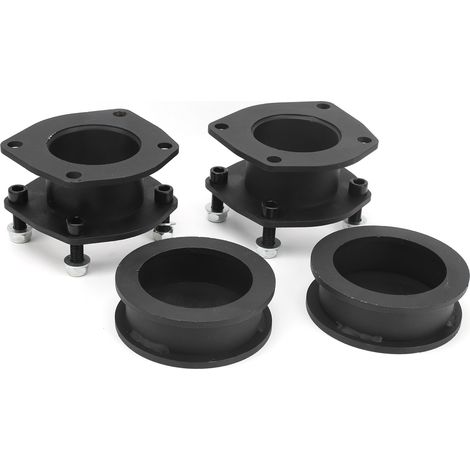 Höherlegungssatz vorne 7,6 cm, hinten 5 cm, Kohlenstoffstahl, kompatibel mit Jeep Commander XK 2WD 4WD 2006-2010 (1/5)