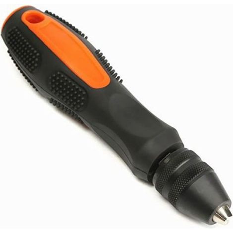 Mini Perceuse Manuelle - Mandrin Sans Clé - Diamètre De Perçage 0,5 À 8 Mm - Usage Domestique Et Bricolage - 1 Pièce (1/5)