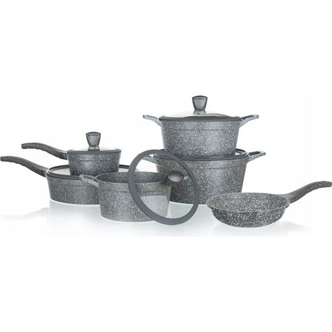 Service de table en granit, 11 pièces, pour banquet, revêtement granit (1/5)
