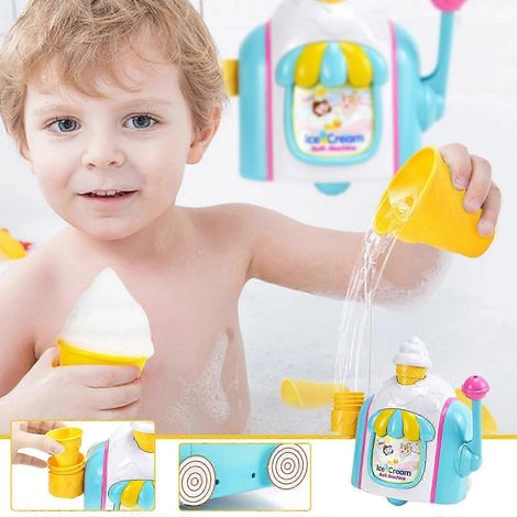 Jouet de bain pour enfants : machine à glace à bulles - Jeu d'eau amusant pour les enfants (1/5)