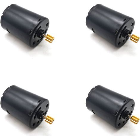 Kit di potenziamento per 4 motori a spazzole 370 da 6V per camion radiocomandati WPL C14 C24 C34 B14 B24 B16 B36 in scala 1/16