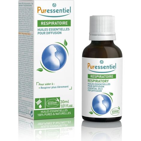 Mélange d'Huiles Essentielles pour Diffusion Respiration 30 ml (1/5)