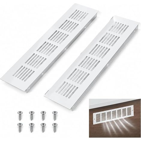 Rectangular Aluminium Ventilation Grille 30 x 8 cm (1/5)