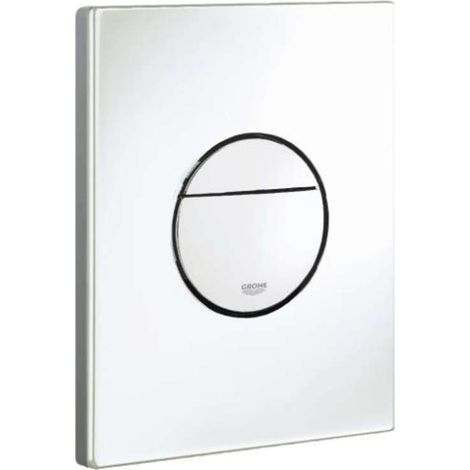Grohe – Plaque de commande WC 38765SH0 – Double touche – Montage horizontal/vertical – 156 x 197 mm – ABS blanc alpin-ARCAN (1/5)