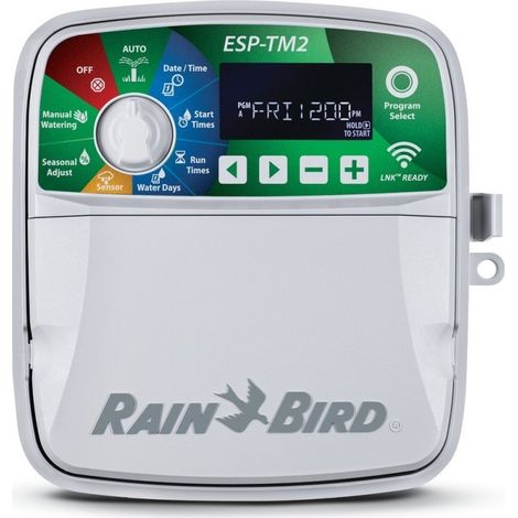 Programmateur extérieur Rain Bird ESP-TM2 à 6 stations Offre exclusive