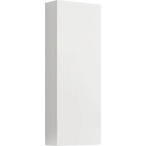 Armoire haute Kasari, 1 porte, blanc mat, réversible, 300x900x170mm (1/5)