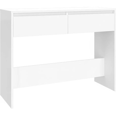 Table console Blanc 100x35x76,5 (1/5)