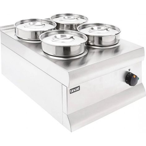 Bain-marie 4 pots de 4,5 Litres, 750 W, LINCAT