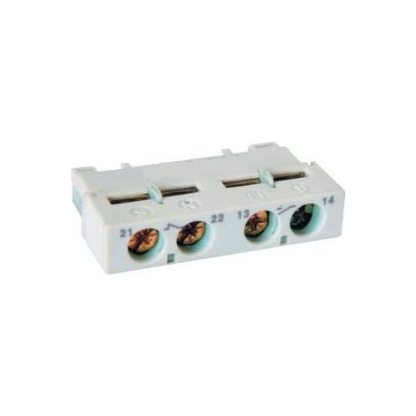 Bloc de contact aux. 1NO + 1NC Montage fontal pour disjoncteur TM2