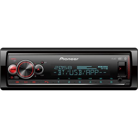 Radio para coche Pioneer MVH-S520DAB DAB+ Bluetooth AUX USB MP3 1-DIN (1/2)