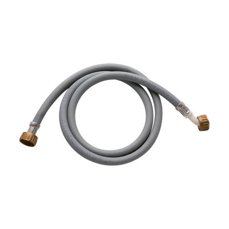 Tubo entrada lavadora 1,5mt tuerca laton 03521 cis (1/2)