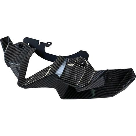 Spoiler avant pour moto Z900, motif fibre de carbone (1/5)